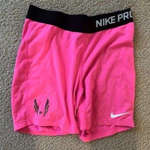 USA Track & Field Pink Spandex, New